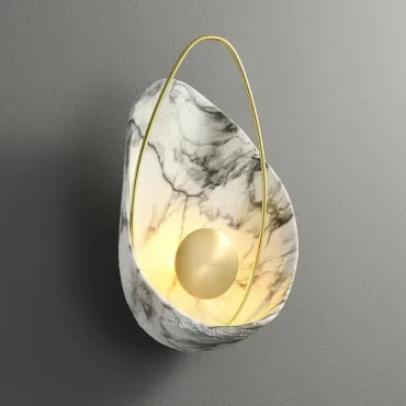 Røros – Nordic Inspired Pearl Wall Lamp