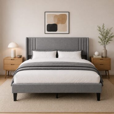 Cama doble Borgholm, 160 x 200 cm